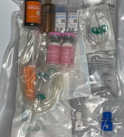 Snow White Skin Brightening IV Drip Set 1200mg