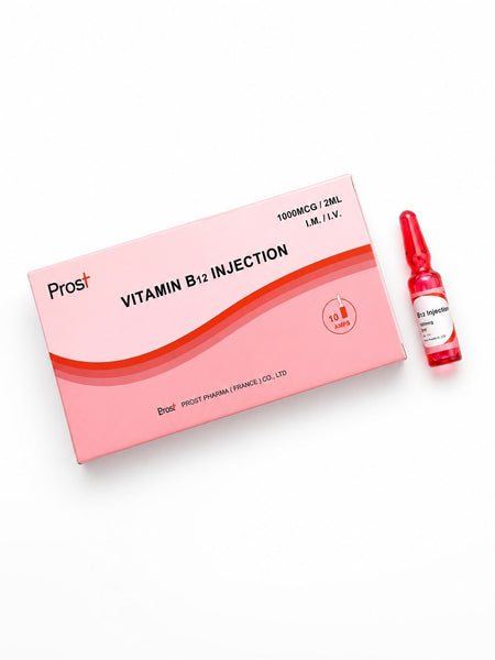 Vitamin B12 Injection 1000mcg/2ml (10 x 2ml Ampoules)