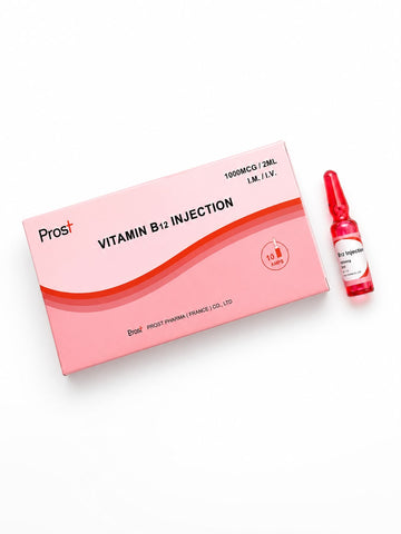 Vitamin B12 Injection 1000mcg/2ml (10 x 2ml Ampoules)