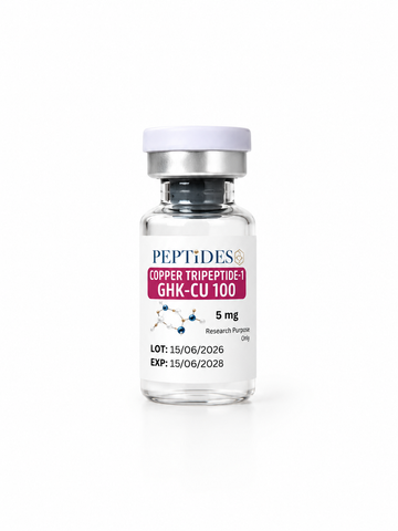 CU100 (GHK-Cu Copper Tripeptide-1 100mg Lyophilized Powder)