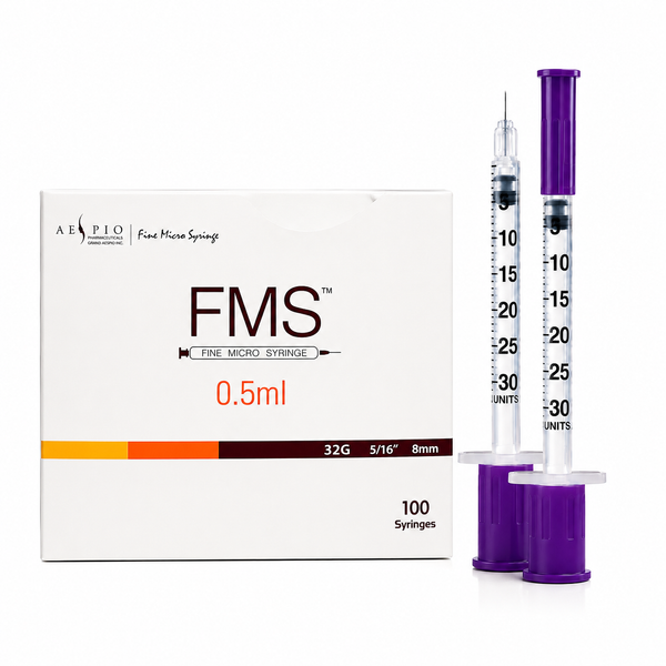 FMS Micro Syringe 32G 0.5ml x100