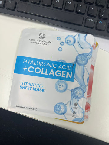 Hyaluronic Acid + Collagen Professional Face Mask 5 masks