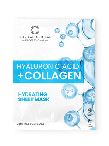 Hyaluronic Acid + Collagen Professional Face Mask 5 masks