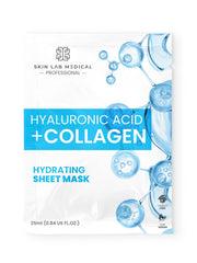 Hyaluronic Acid + Collagen Professional Face Mask 5 masks