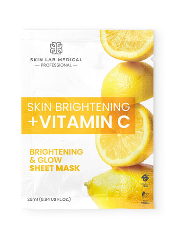 Skin Brightening + Vitamin C Professional Face Mask 5 masks